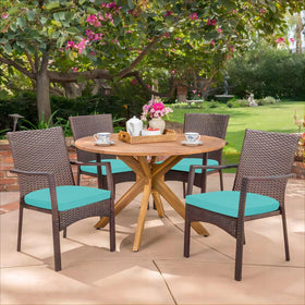 HARBOREST easy-care cushions wipe clean for quick outdoor maintenance.