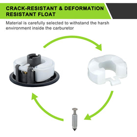 Harbot 499059 bolt-on installation ready carburetor for Bri-gg-s Straton.