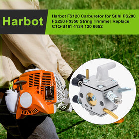 Harbot carburetor packaging content laid out aids quick compatibility checks