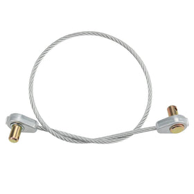 Harbot deck lift cable durability, solid steel construction for long wear