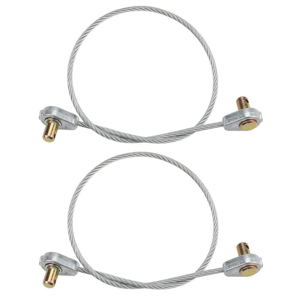Harbot deck lift cable closeup, durable steel for reliable replacement