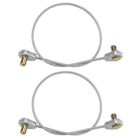 Harbot deck lift cable closeup, durable steel for reliable replacement