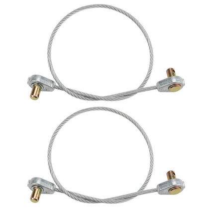 Harbot deck lift cable closeup, durable steel for reliable replacement