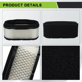 Harbot package includes air filter and pre-filter for JD mower maintenance