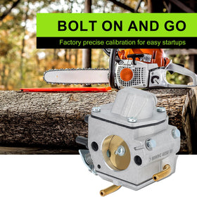 Harbot spark plug image suggesting easy installation and consistent ignition.