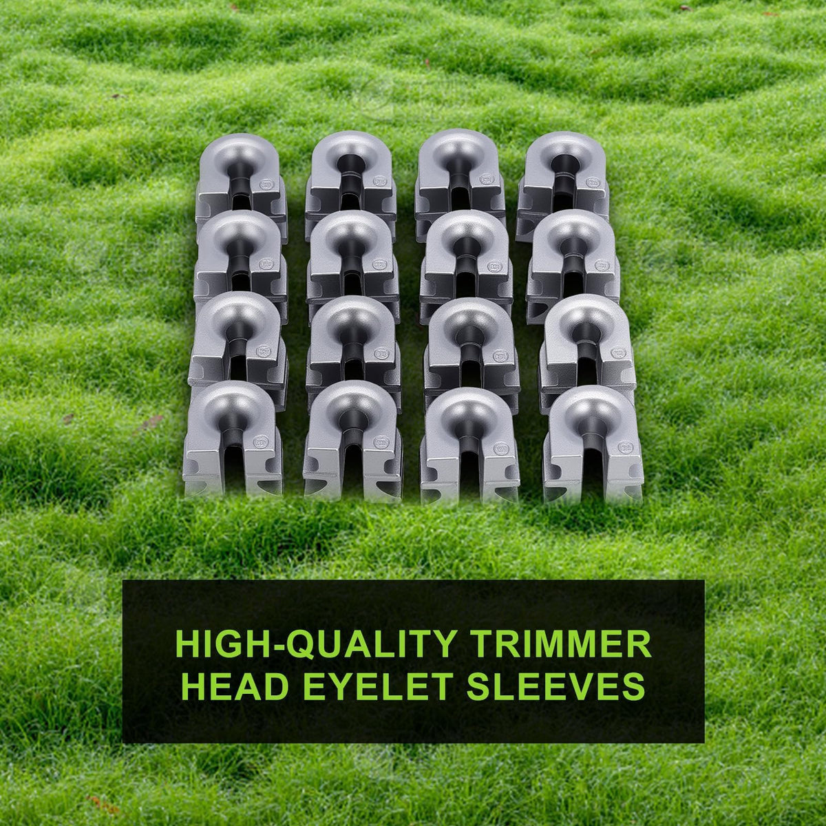 Easy-install Harbot eyelets improving head alignment and trimming