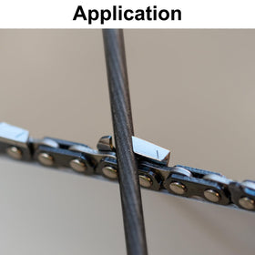 HARFINGTON ergonomic design improves sharpening control.