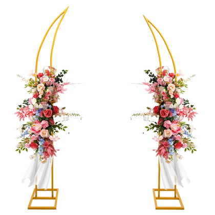 Harfirbe wedding arch stand gold 6.2ft for elegant ceremony entrance