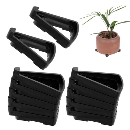 Hariendny outdoor planter foot pad close-up shows sturdy design for stable placement.