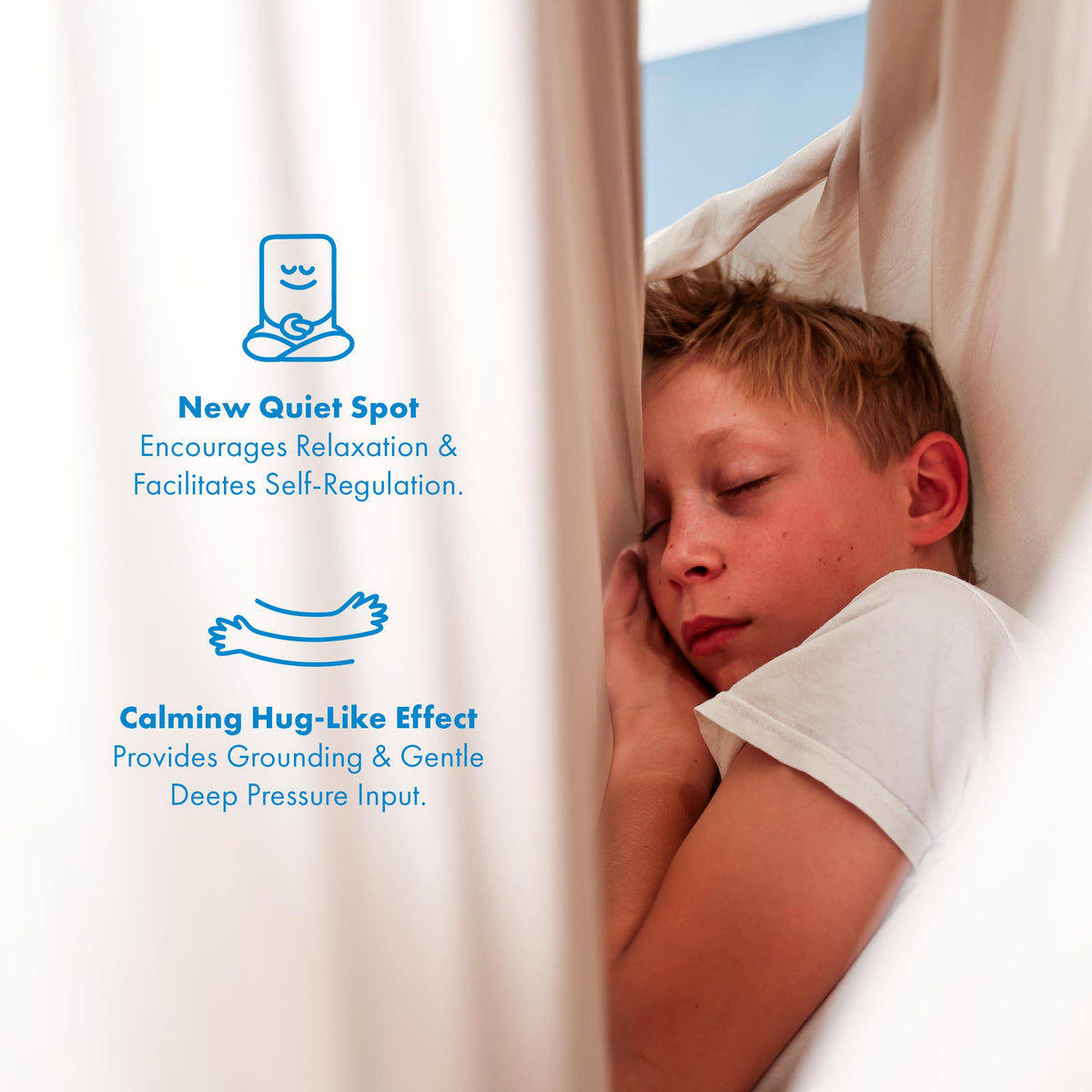 Harkla Sensory Swing gray offers 300 lb capacity for family use.