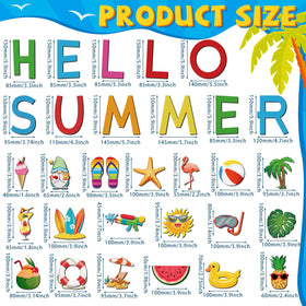 Harloon Hello Summer palm tree magnet elevates metal surfaces