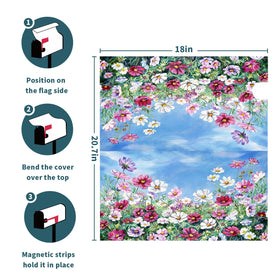 Harooni seasonal decor for spring and summer enhances outdoor curb appeal.