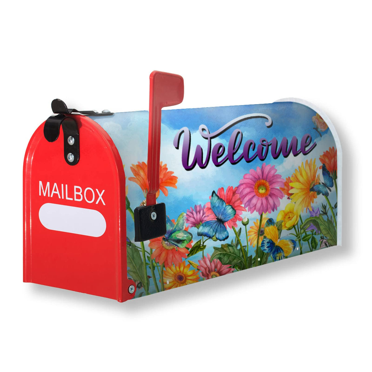Harooni waterproof Oxford material keeps your mailbox protected from rain.