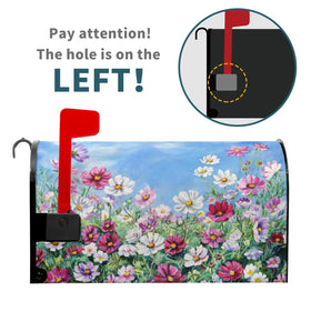 Harooni wildflowers design adds seasonal charm to outdoor mailboxes.