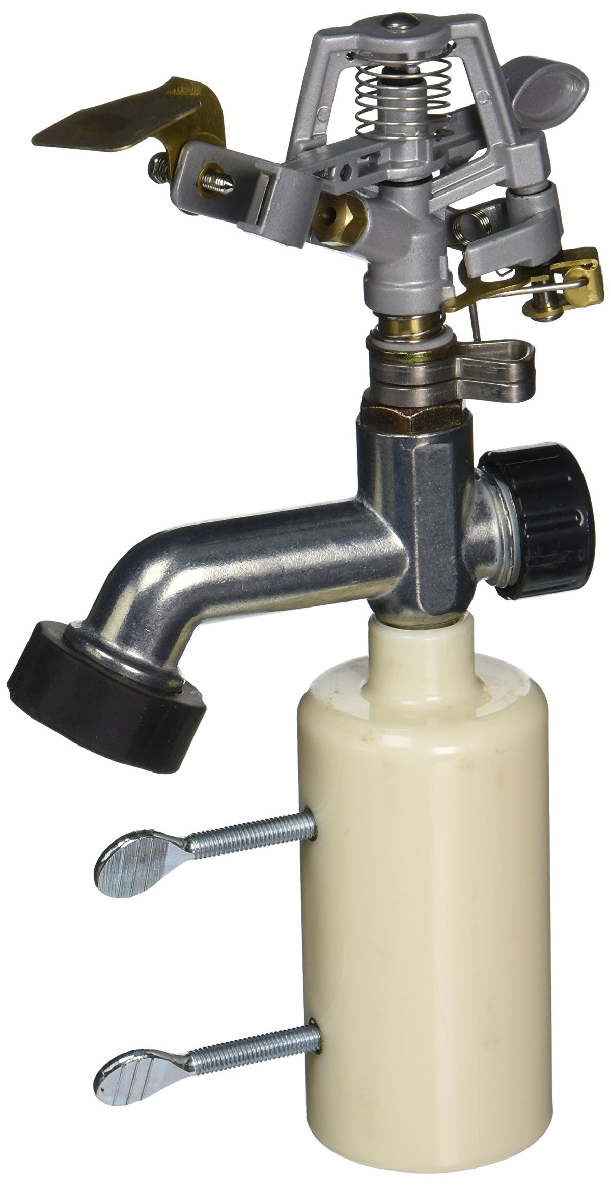 Harris Farms T Post Sprinkler replaceable metal head enables easy maintenance and longer life