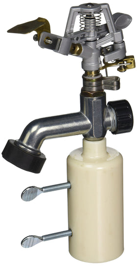 Harris Farms T Post Sprinkler replaceable metal head enables easy maintenance and longer life