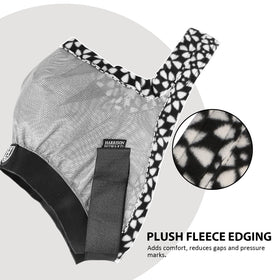 Harrison Howard fly mask with large spacing provides clear vision