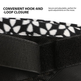 Harrison Howard soft fleece edge cushions the head for long wear