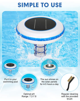 Harsire pool accessories easy-install enables quick setup for busy households