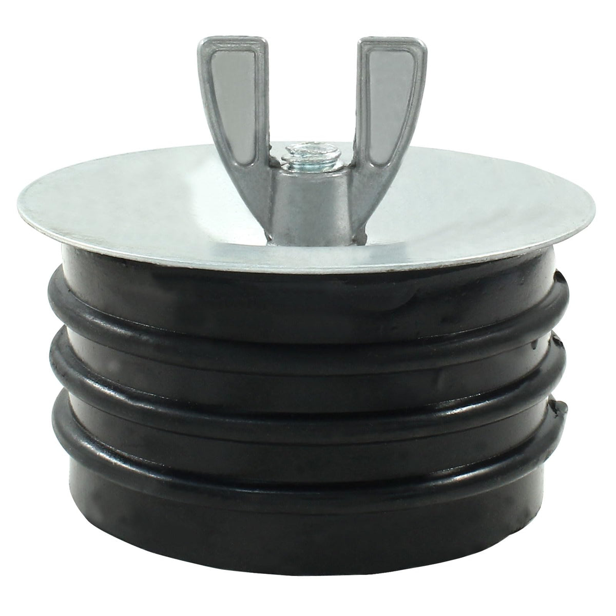 HARSKIYER 3inch sewer cleanout cap close-up shows seal for leak prevention in pipes