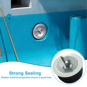 HARSKIYER cap used in kitchens, bathrooms, and pools for reliable sealing