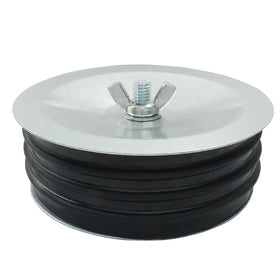 HARSKIYER sewer cleanout cap top view for easy pipe maintenance.
