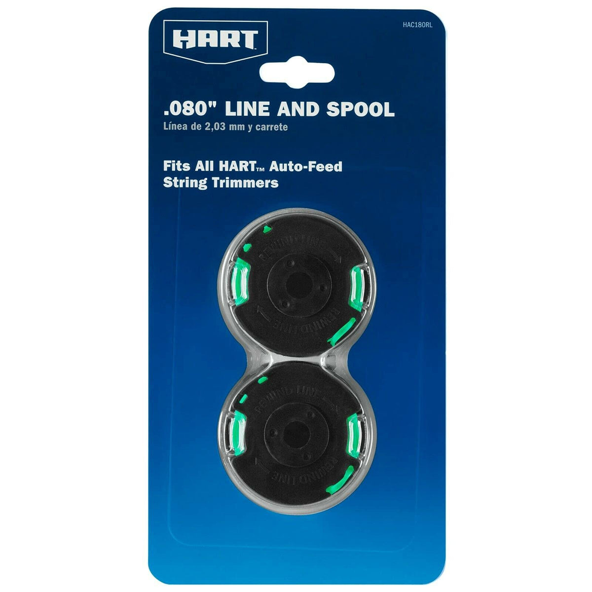 Hart 0.080 inch line spool for versatile fishing setups
