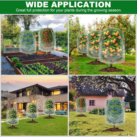 Haru Haru nets are reusable across seasons for ongoing garden protection.