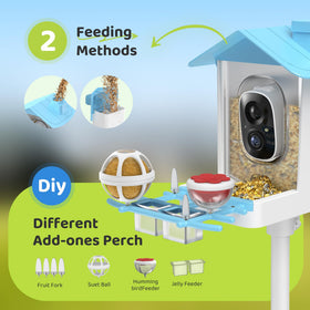 HARYMOR IP65 weatherproof design withstands rain and sun for year-round use.