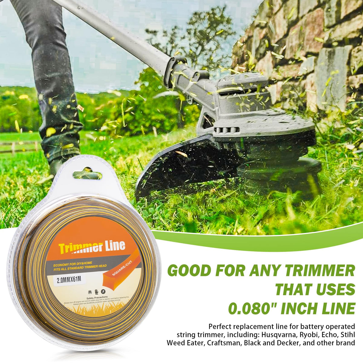 Hasanbar durable flexible materials support tough grasses and weeds