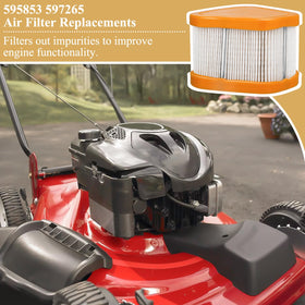 HASME air filter 125902 with exact dimensions for proper fit.