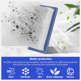 HASME air filter cartridge for Briggs Stratton 19E400 ensures consistent engine breathing