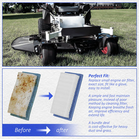 HASME air filter cartridge for Briggs Stratton 19F400 offers easy maintenance and replacement