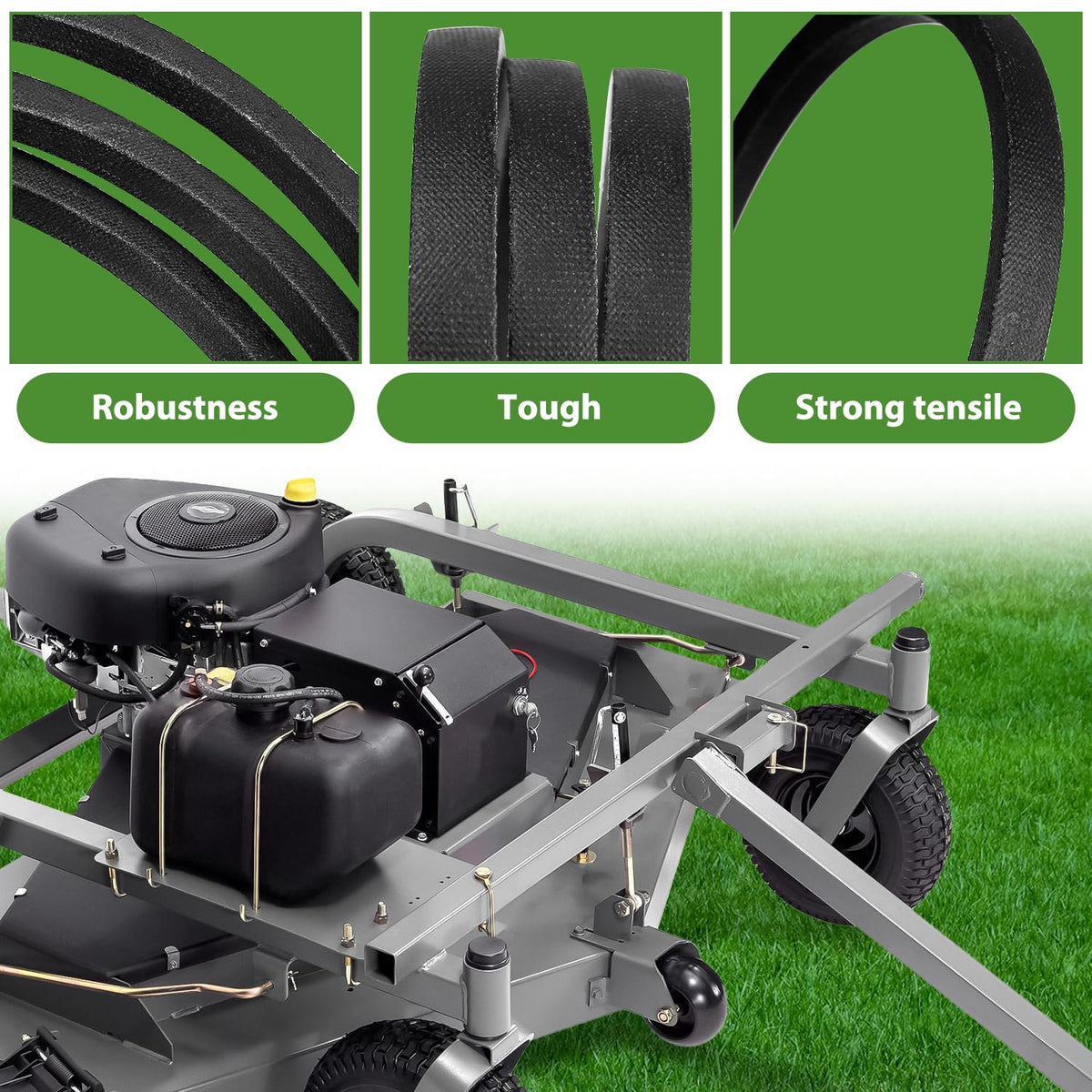 HASMX belt in packaging, single belt ready for replacement.