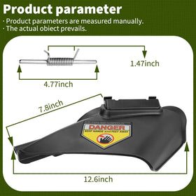 HASMX branding visible on chute for trusted replacement part