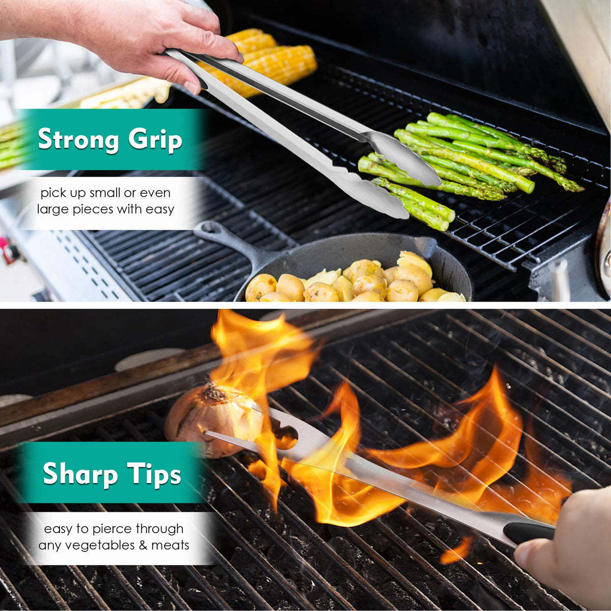 HaSteeL grill cleaning brush with dense bristles tackles residue