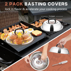HaSteeL scraper chopper for quick griddle cleanup and food prep