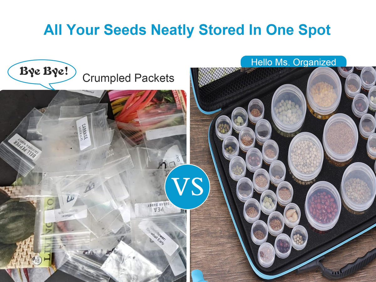 hasumcol small and large seed jars for versatile storage