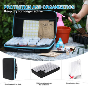hasumcol funnel and tweezer for precise seed handling and labeling
