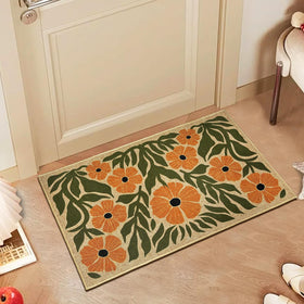 HATARU front porch mat blending with exterior and interior decor