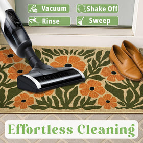 HATARU rustic home mat adds charm to living spaces