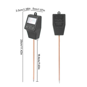 Hathdia indoor-outdoor moisture monitor for gardens and lawns