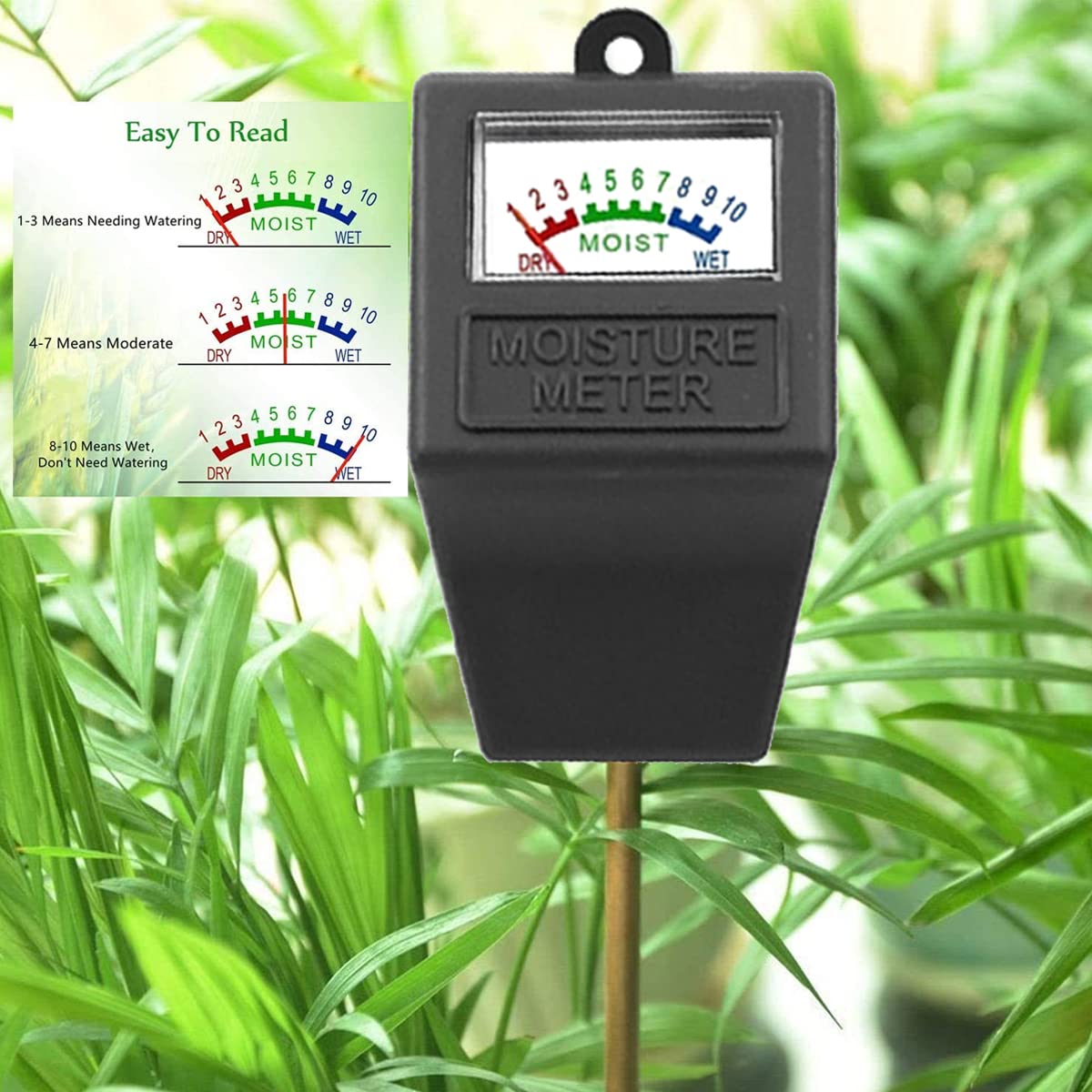 Hathdia no-battery-needed meter used indoors and outdoors