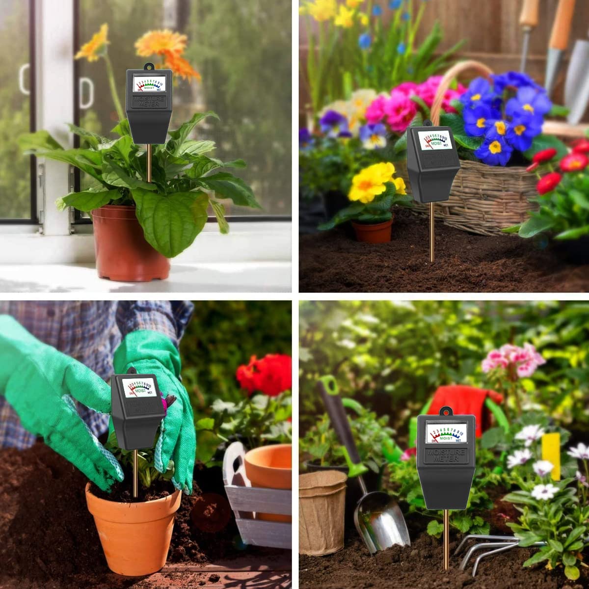 Hathdia portable soil meter for on-the-go plant care