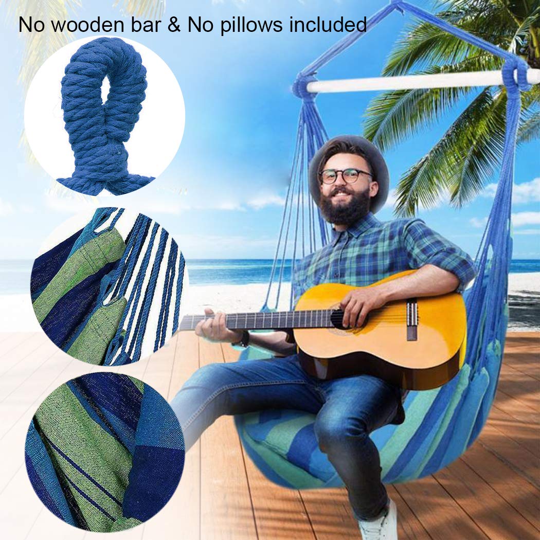 Hatisan hammock chair outdoor between trees setup for easy lounging