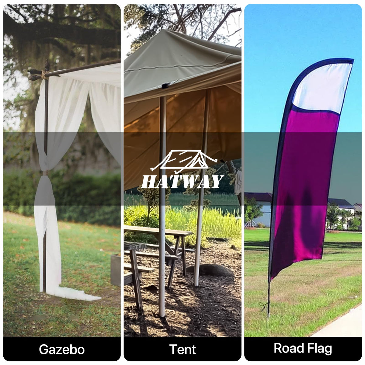 Hatway deflatable and foldable for compact storage