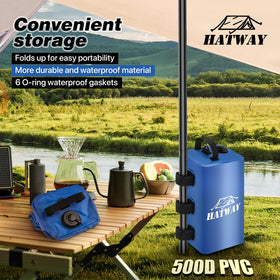 Hatway square-design weight bags provide strong support and easy folding
