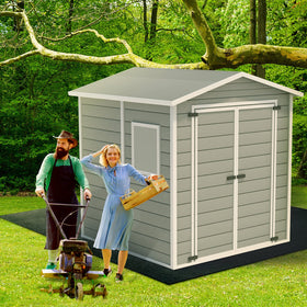 Haull shed floor mat suitable for garage and workshop use.