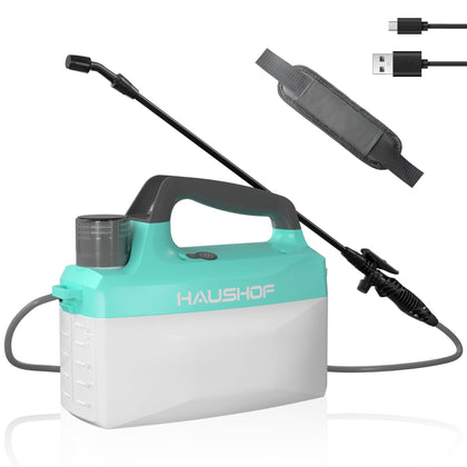 HAUSHOF 1.35-gallon sprayer ready for even lawn application coverage