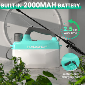 HAUSHOF 2000mAh battery with LED indicator shows remaining power